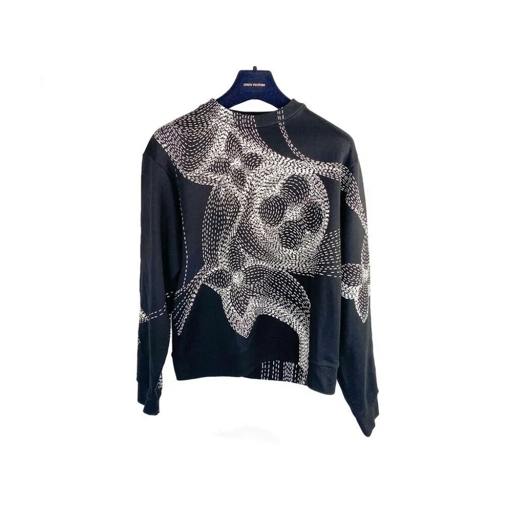 Louis Vuitton Monogram Flower Printed Sweatshirt Size: US M / EU 48-50 - Picture 2 of 6
